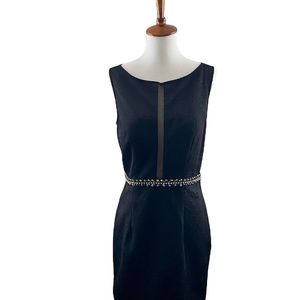 Terani Couture Black Embellished Cocktail Dress